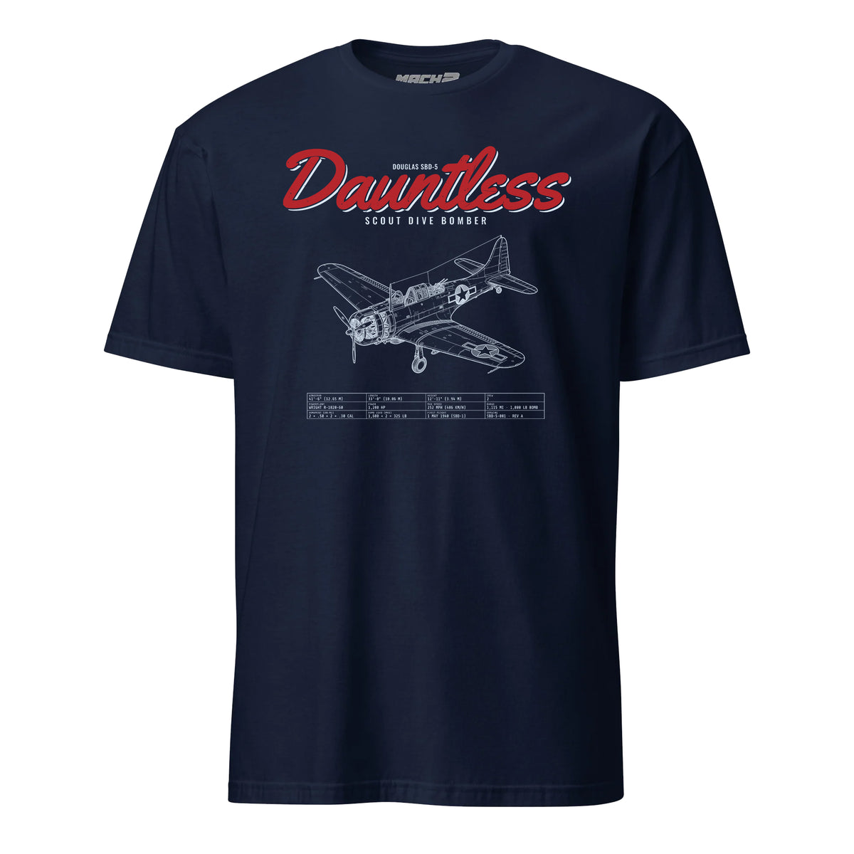 Sbd-5 Dauntless Blueprint — Navy