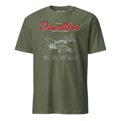Sbd-5 Dauntless Blueprint — OD Green