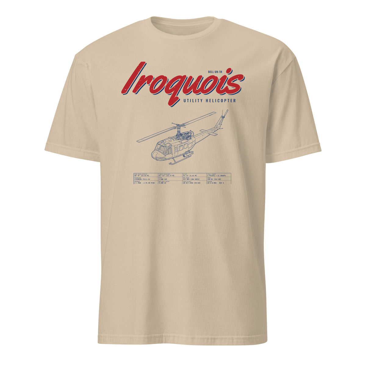 Uh-1h Iroquois Blueprint — Sand