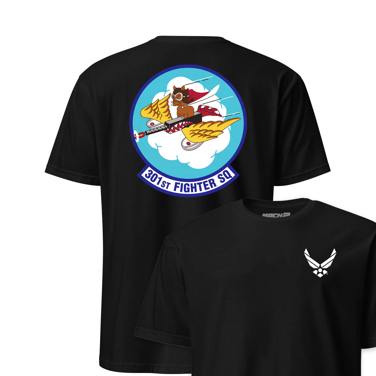 301st Fighter Squadron — Black