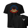 7th Special Operations Squadron Front & Back T-Shirt - Black