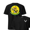 45th Reconnaissance Squadron Front & Back T-Shirt - Black