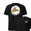 325th Weapons Squadron Front & Back T-Shirt - Black