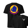 44th Reconnaissance Squadron Front & Back T-Shirt - Black