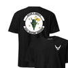 433rd Weapons Squadron Front & Back T-Shirt - Black
