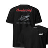 F-105d Thunderchief Blueprint Front & Back T-Shirt - Black