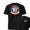 182nd Fighter Squadron Front & Back T-Shirt - Black