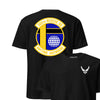 305th Rescue Squadron Front & Back T-Shirt - Black