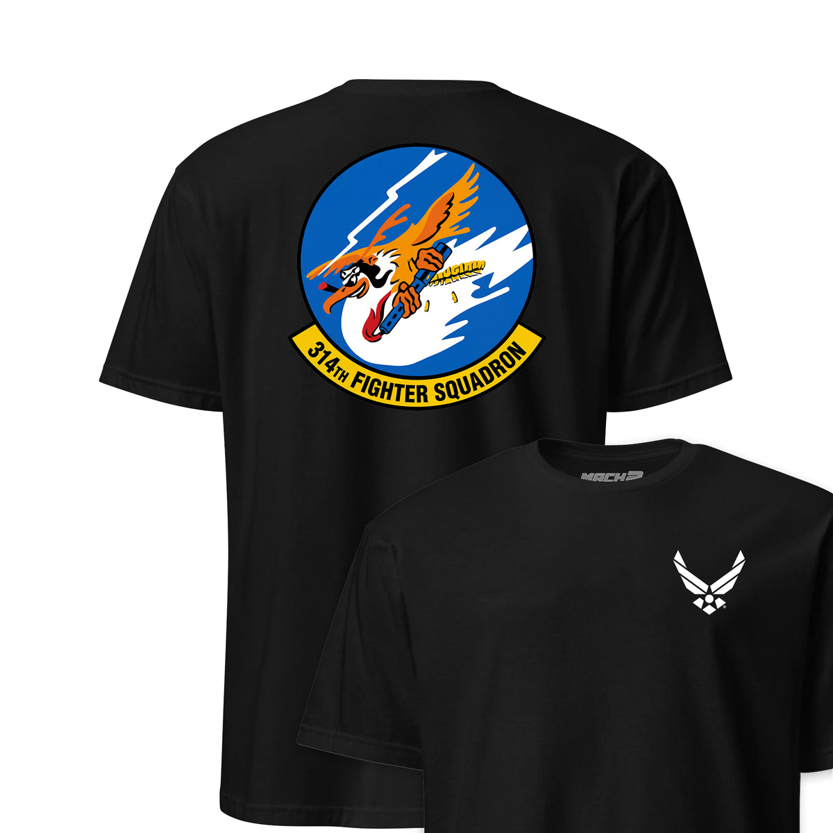 314th Fighter Squadron — Black