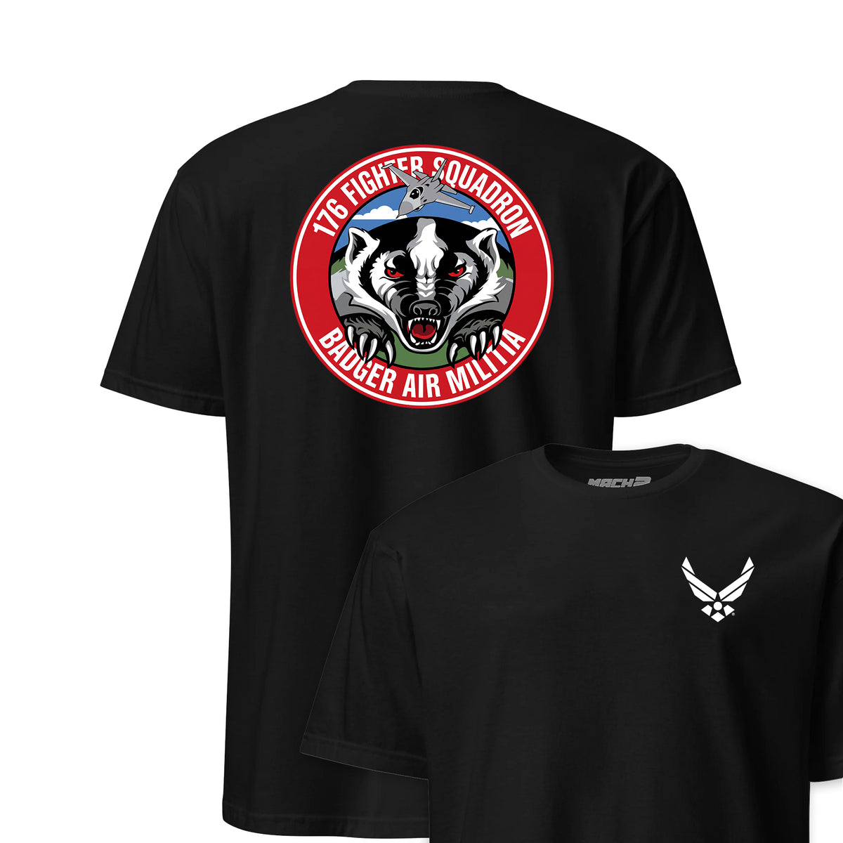 176th Fighter Squadron — Black