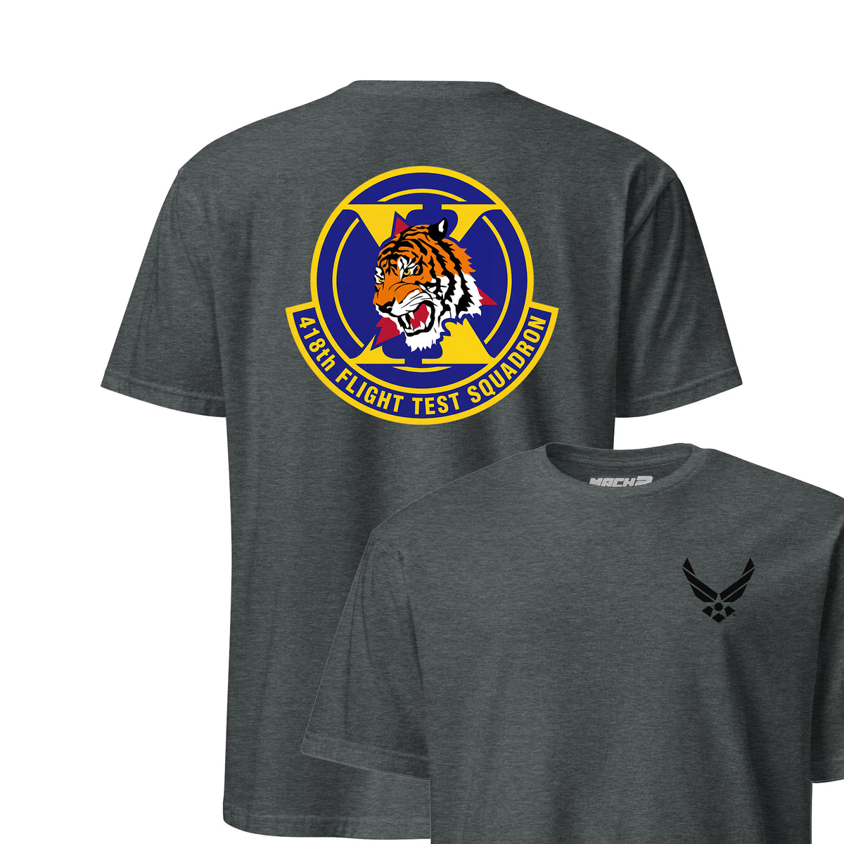 418th Flight Test Squadron — Charcoal Heather