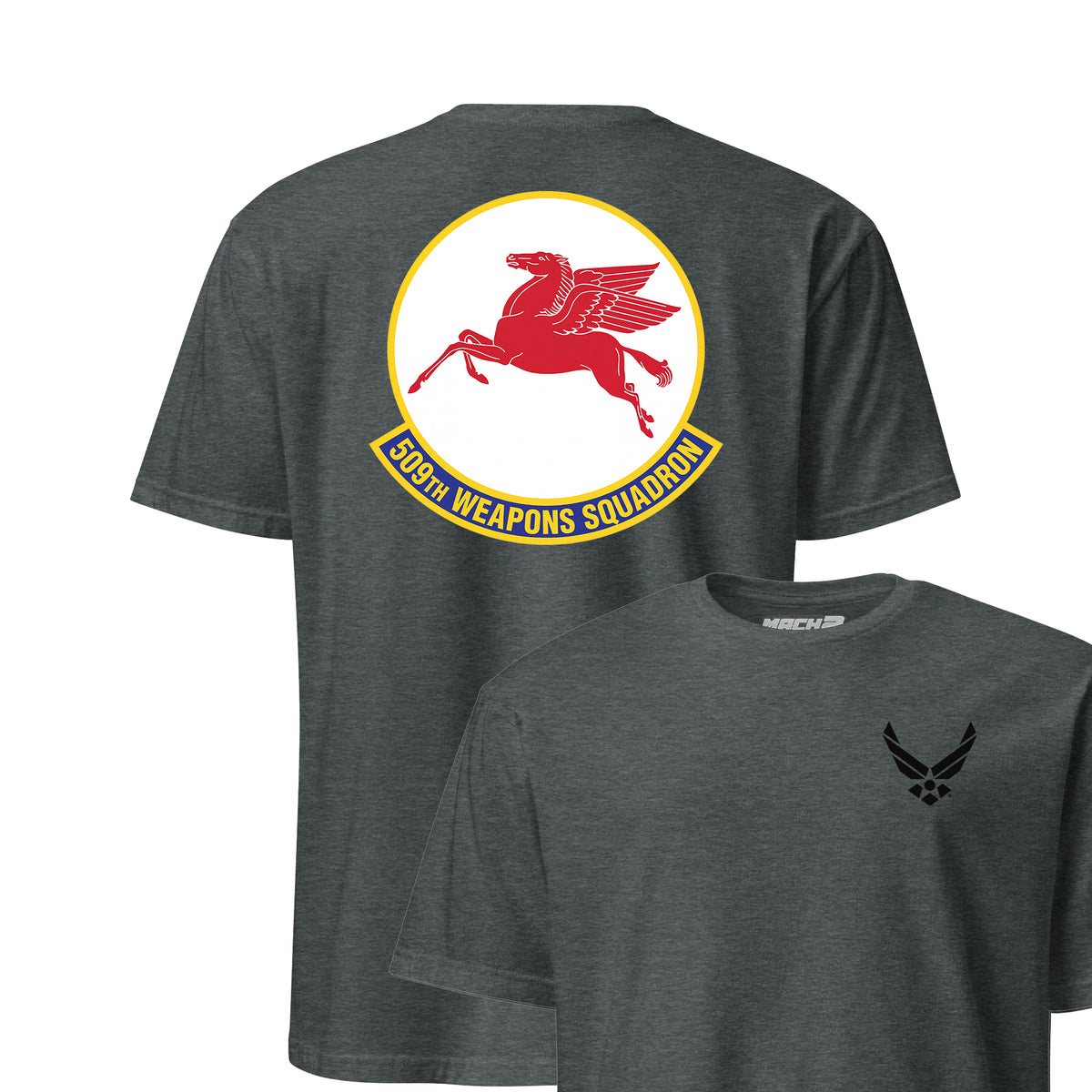 509th Weapons Squadron — Charcoal Heather