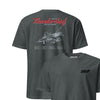 F-105d Thunderchief Blueprint Front & Back T-Shirt - Charcoal Heather