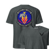 340th Weapons Squadron Front & Back T-Shirt - Charcoal Heather