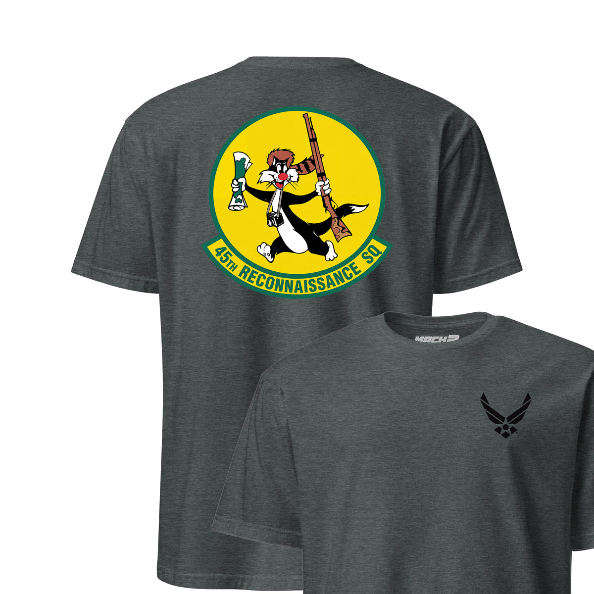 45th Reconnaissance Squadron — Charcoal Heather