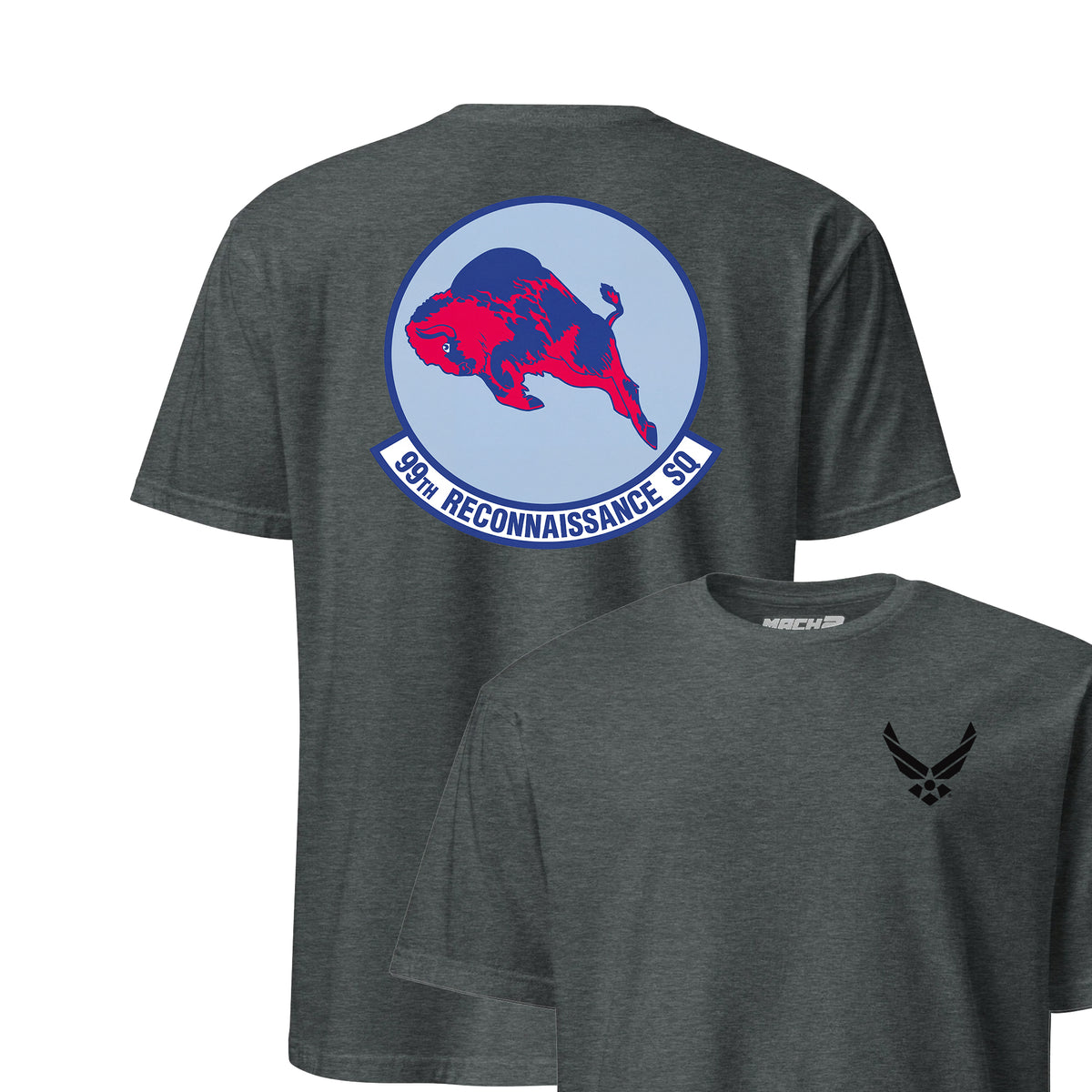 99th Reconnaissance Squadron — Charcoal Heather