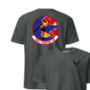 492nd Fighter Squadron Front & Back T-Shirt - Charcoal Heather