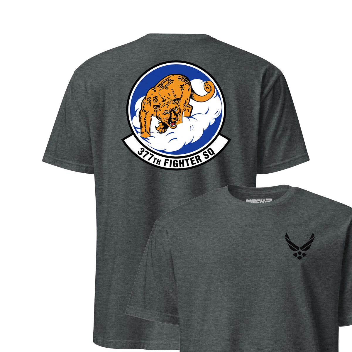 377th Fighter Squadron — Charcoal Heather