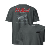 F6f-5 Hellcat Blueprint — Charcoal Heather