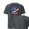 185th Special Operations Squadron Front & Back T-Shirt - Charcoal Heather