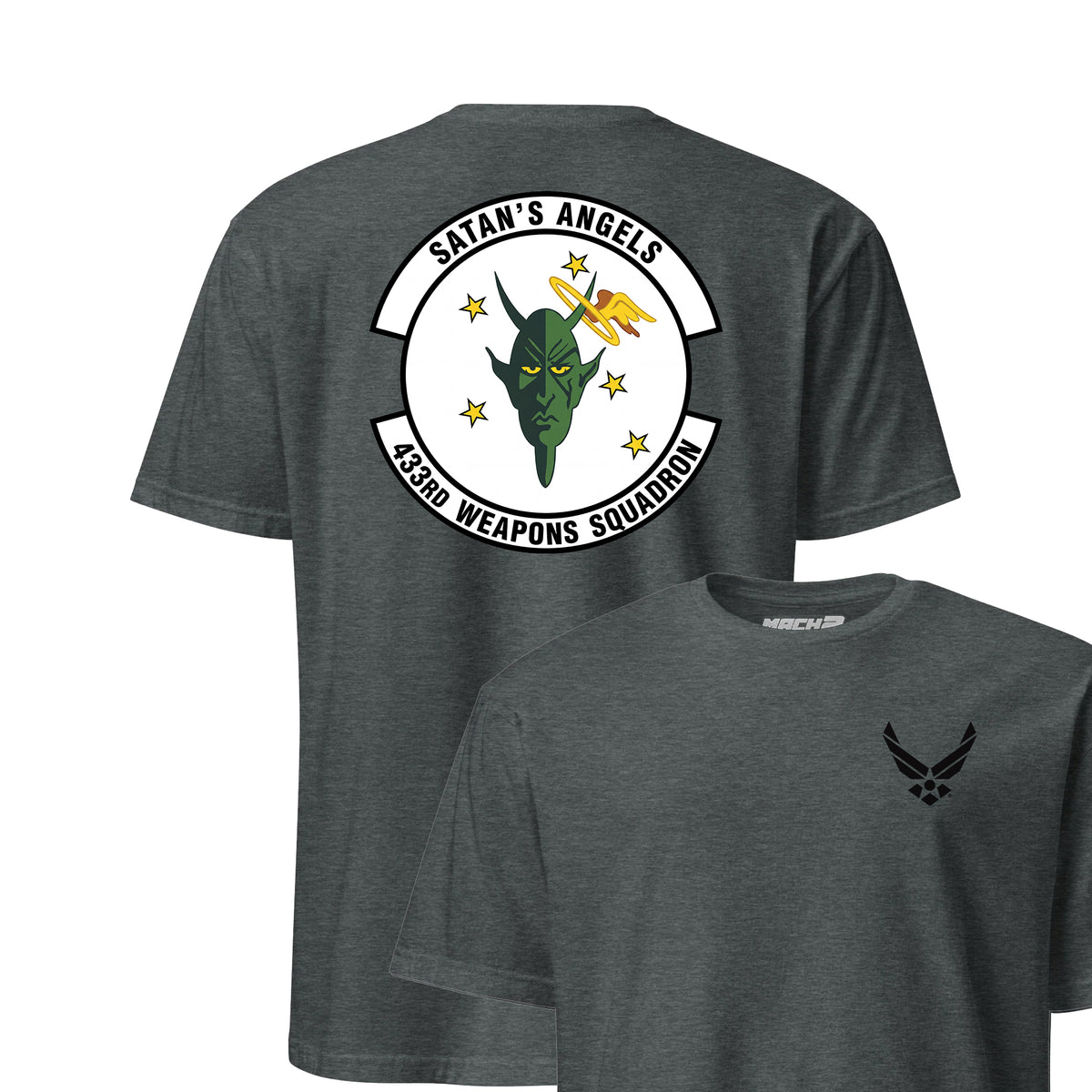 433rd Weapons Squadron — Charcoal Heather