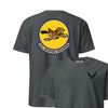 26th Weapons Squadron Front & Back T-Shirt - Charcoal Heather