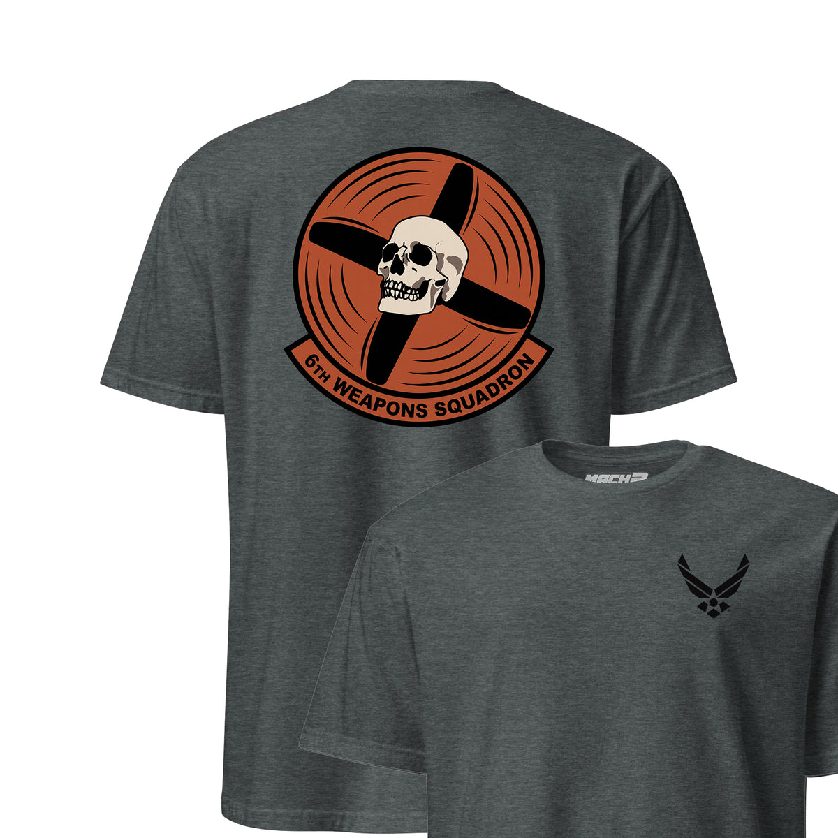 6th Weapons Squadron — Charcoal Heather
