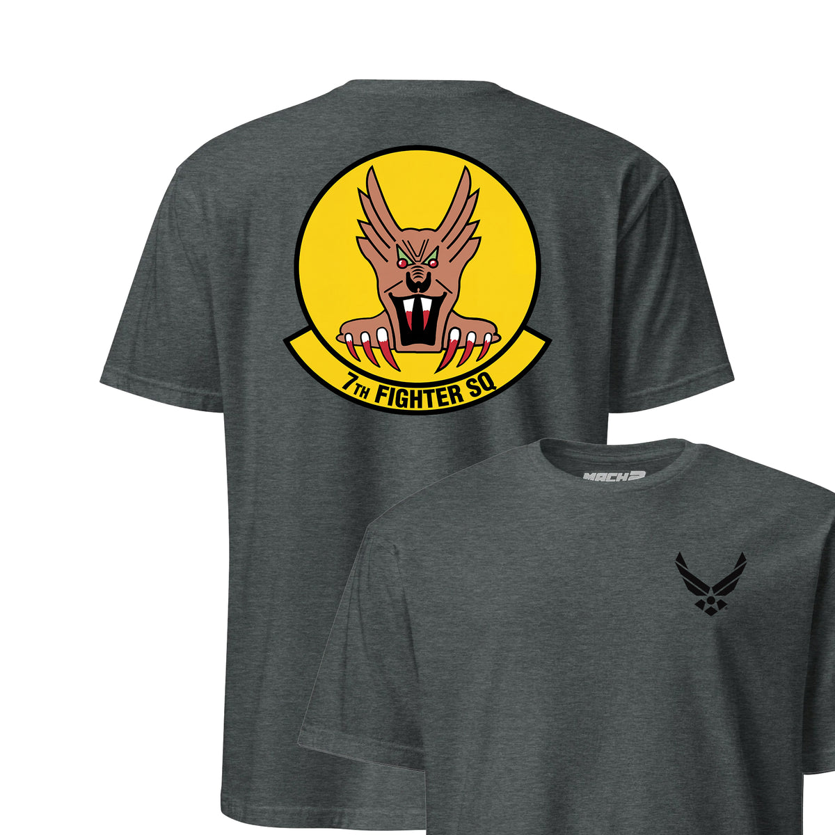 7th Fighter Training Squadron — Charcoal Heather