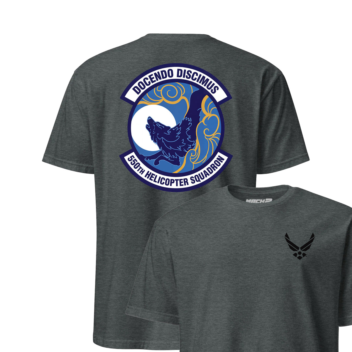 550th Helicopter Squadron — Charcoal Heather