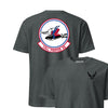 134th Fighter Squadron Front & Back T-Shirt - Charcoal Heather