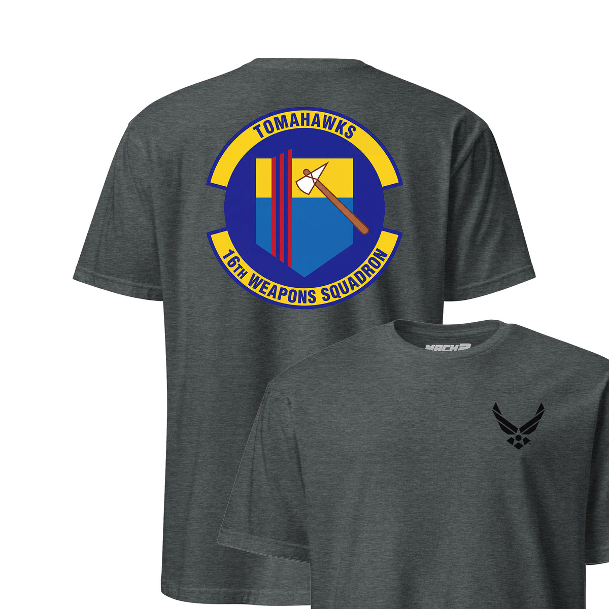 16th Weapons Squadron — Charcoal Heather