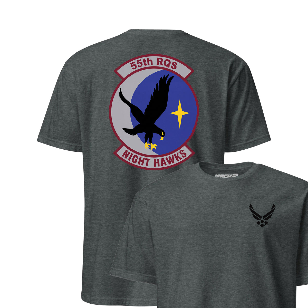 55th Rescue Squadron — Charcoal Heather