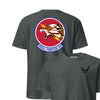 358th Fighter Squadron Front & Back T-Shirt - Charcoal Heather