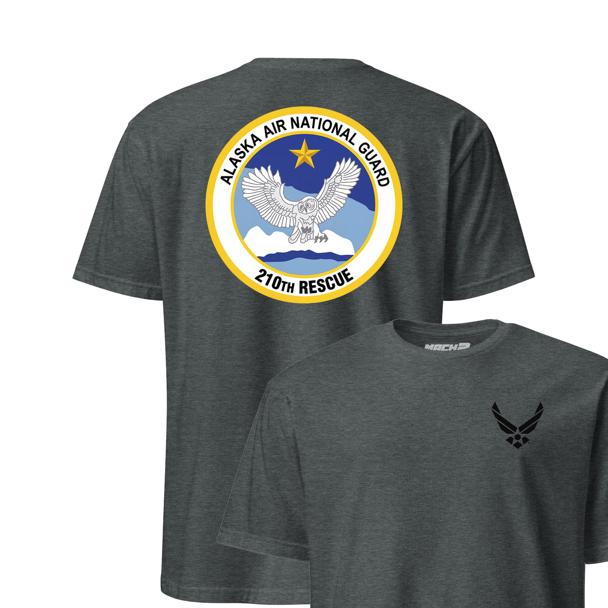 210th Rescue Squadron — Charcoal Heather
