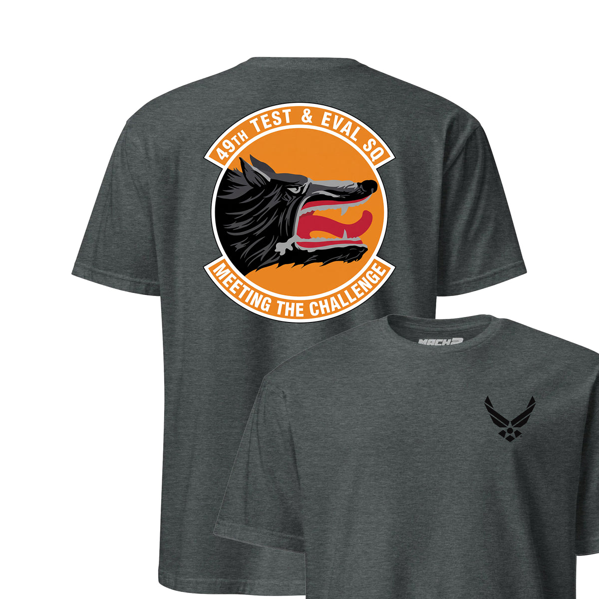 49th Test And Evaluation Squadron — Charcoal Heather