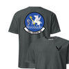 129th Rescue Squadron Front & Back T-Shirt - Charcoal Heather