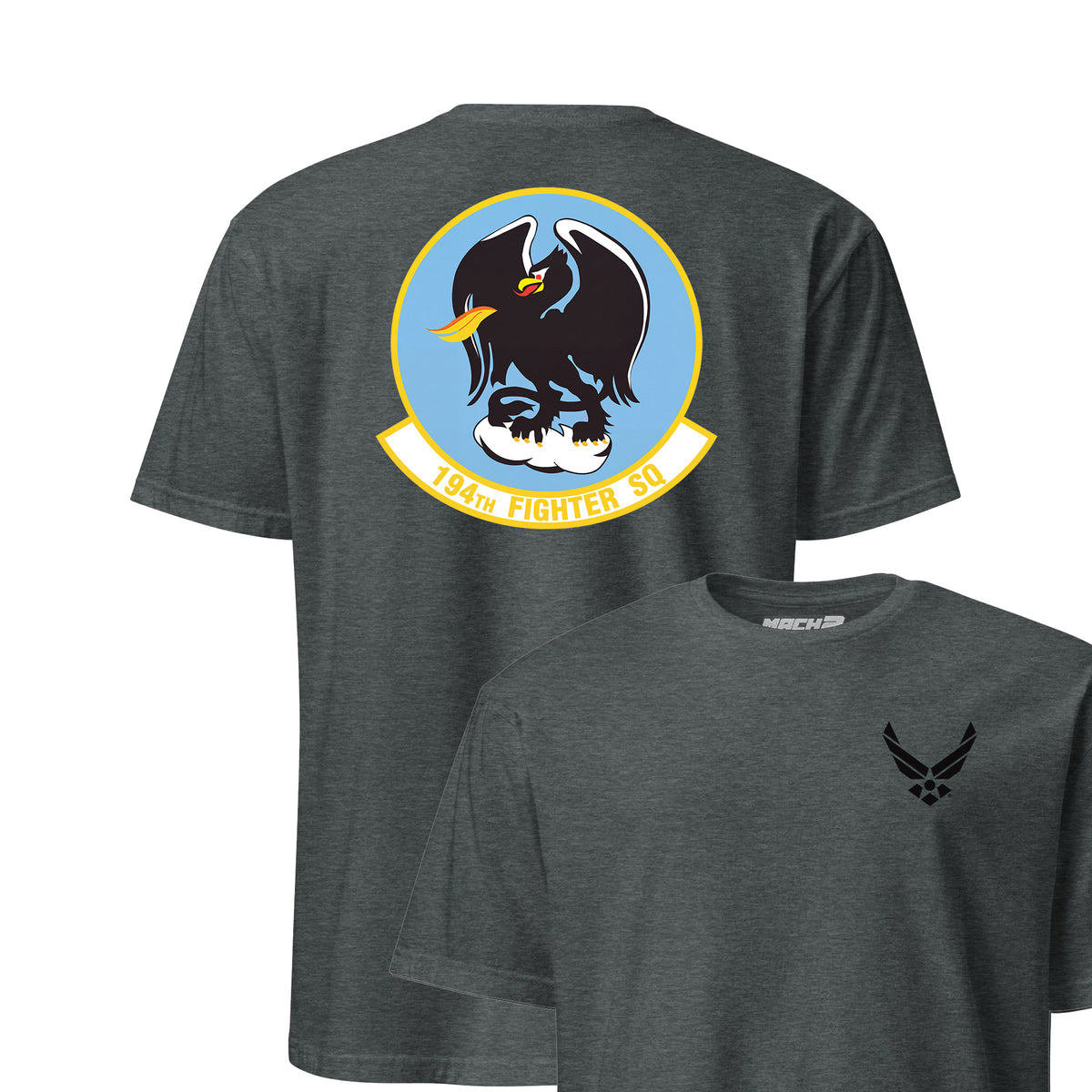 194th Fighter Squadron — Charcoal Heather