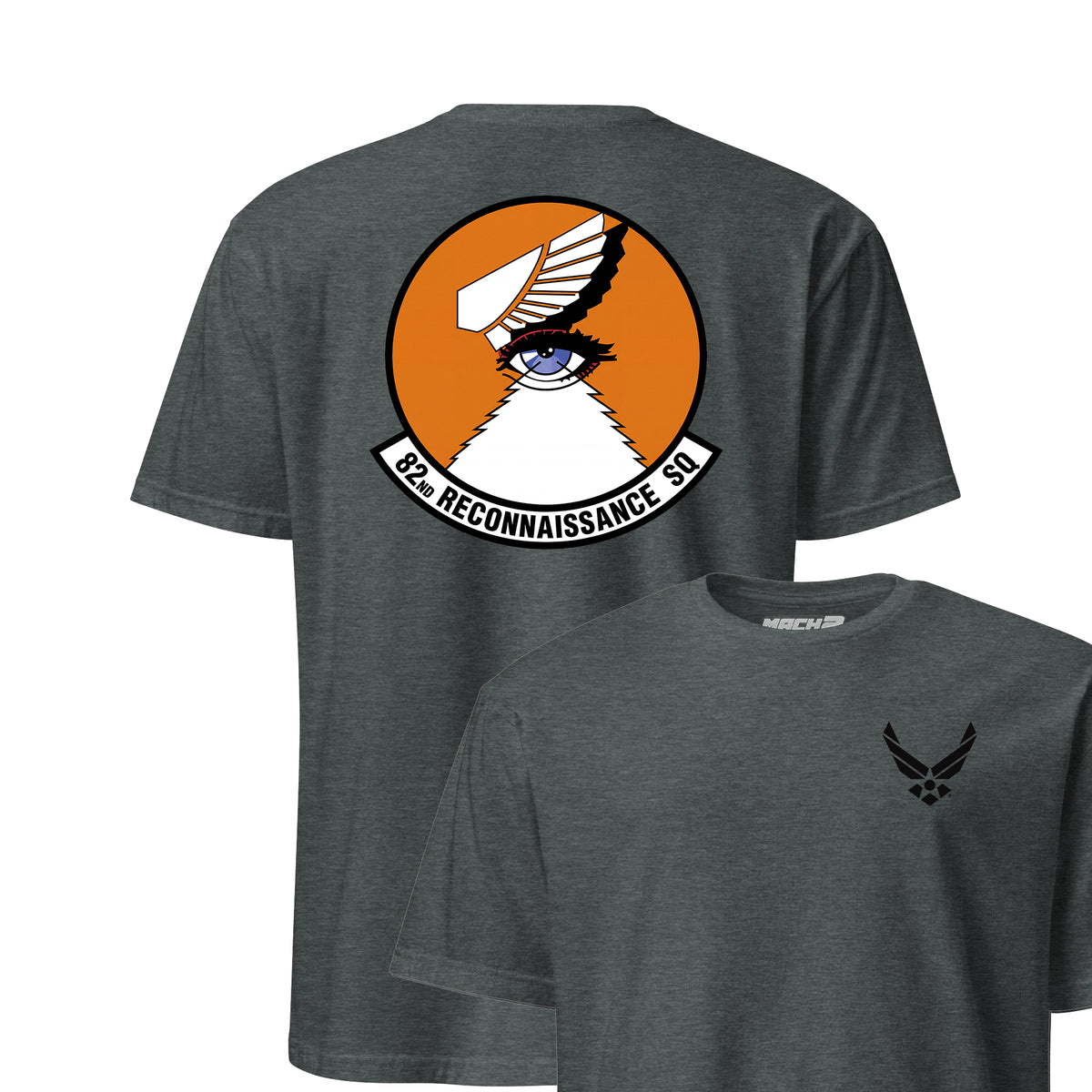 82nd Reconnaissance Squadron — Charcoal Heather