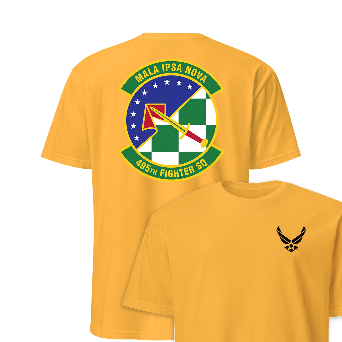 495th Fighter Squadron — Gold