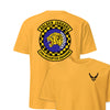 24th Helicopter Squadron Front & Back T-Shirt - Gold