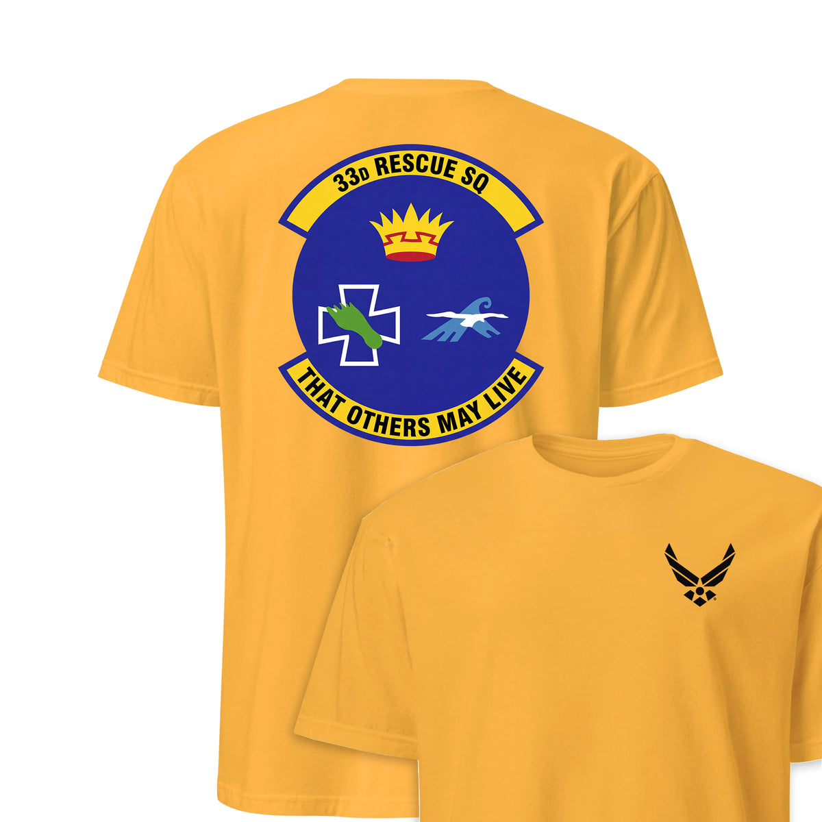 33rd Rescue Squadron — Gold