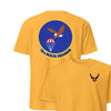 79th Rescue Squadron Front & Back T-Shirt - Gold