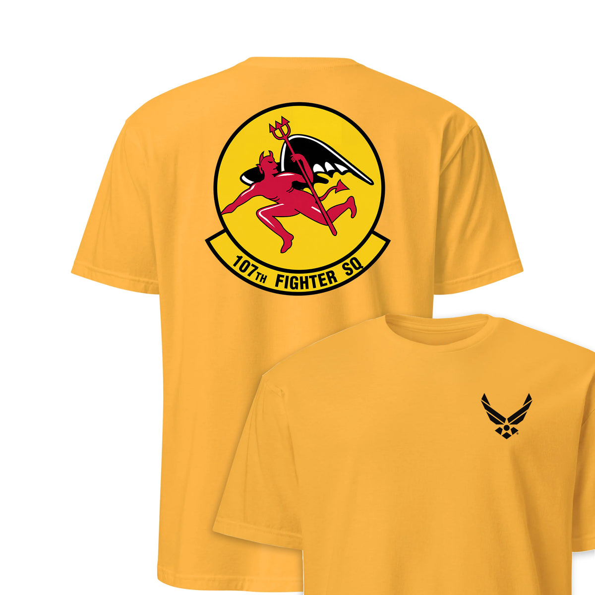 107th Fighter Squadron — Gold