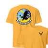 416th Flight Test Squadron Front & Back T-Shirt - Gold