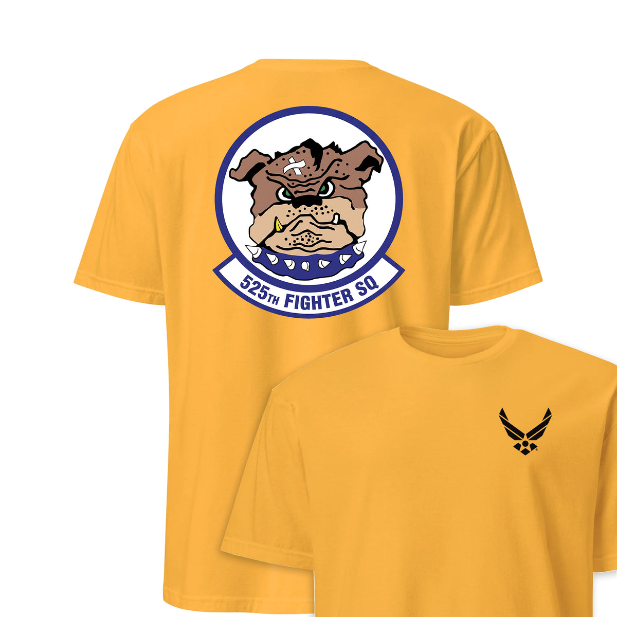525th Fighter Squadron — Gold