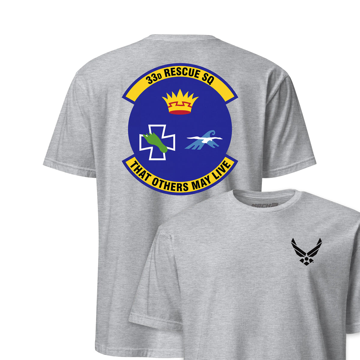 33rd Rescue Squadron — Heather Grey