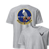 557th Flying Training Squadron Front & Back T-Shirt - Heather Grey
