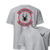 421st Fighter Squadron Front & Back T-Shirt - Heather Grey