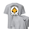 150th Special Operations Squadron Front & Back T-Shirt - Heather Grey
