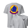 44th Reconnaissance Squadron Front & Back T-Shirt - Heather Grey